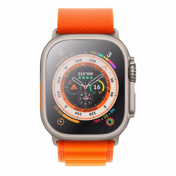 Apple Watch Ultra 49mm Screen Protector - Flexible TPU Film - Scratch Resistant - Self-healing material