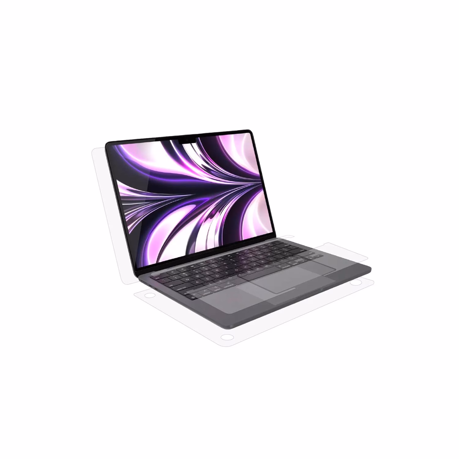 Folie Protectie Skin Apple MacBook Air 13.6-inch (2026, M5) Clear Series