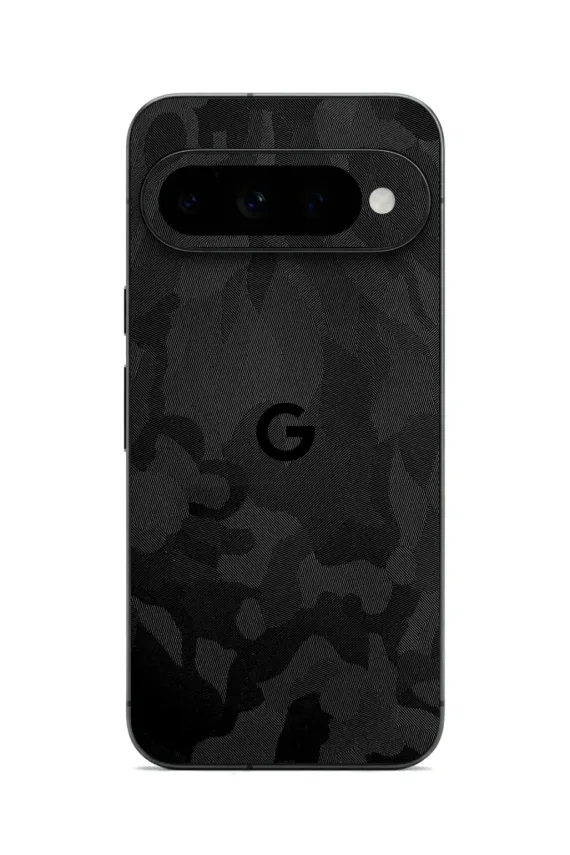 Google Pixel 11 Pro XL CAMO Series Camo Black easy-to-apply with logo skin-wrap-ultraskinz